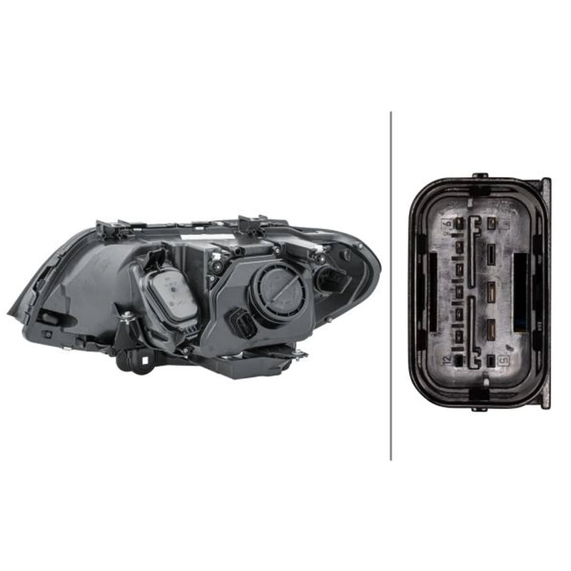 Hella Headlight Headlamp H10W Right fits BMW X5 2000-2006 3.0 4.4 4.8