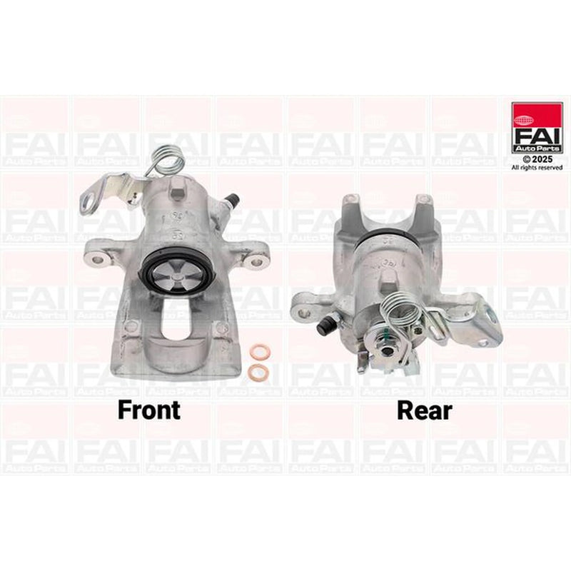 FAI Brake Caliper Assembly Rear Left fits Opel Astra G 1998-2009