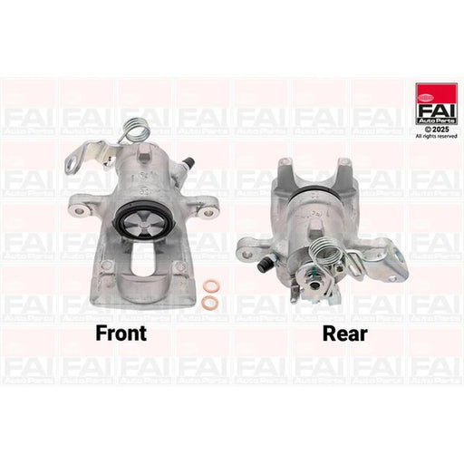 FAI Brake Caliper Assembly Rear Left fits Opel Astra G 1998-2009