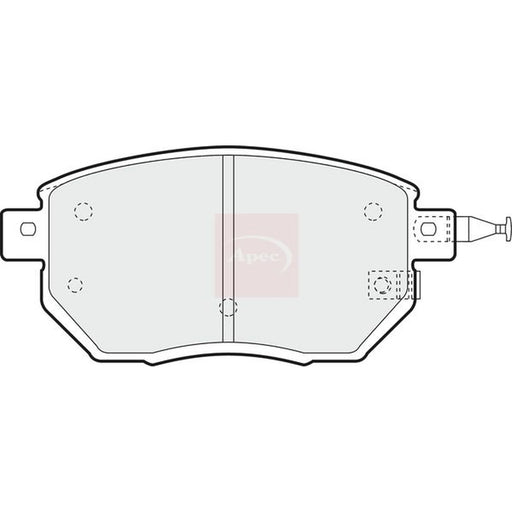 Apec Front Brake Pad Set PAD1364