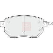 Apec Front Brake Pad Set fits Infiniti Fx 2003-2008