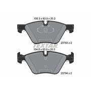 Textar Front Brake Pad Set 2379301