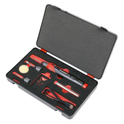 Sealey Lithium-ion Rechargeable Soldering Iron Kit 30W SDL11 Sealey - Dynamic Drive