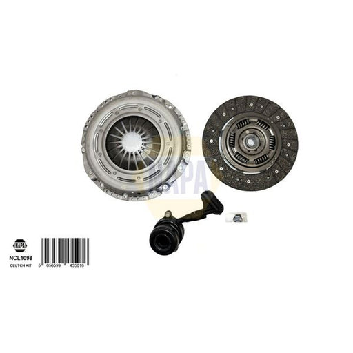 NAPA Clutch Kit Set 3pc fits Ford C-Max II 2012-2019 1.0