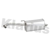 Klarius Box With Tail Pipe Rear fits Nissan Micra II 2000-2003 1.4