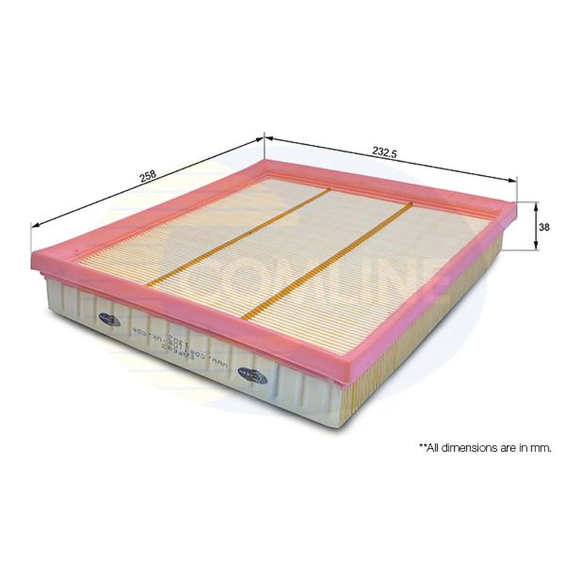 Comline Engine Air Filter fits Mercedes-Benz E-Class 2003-2008 211.028