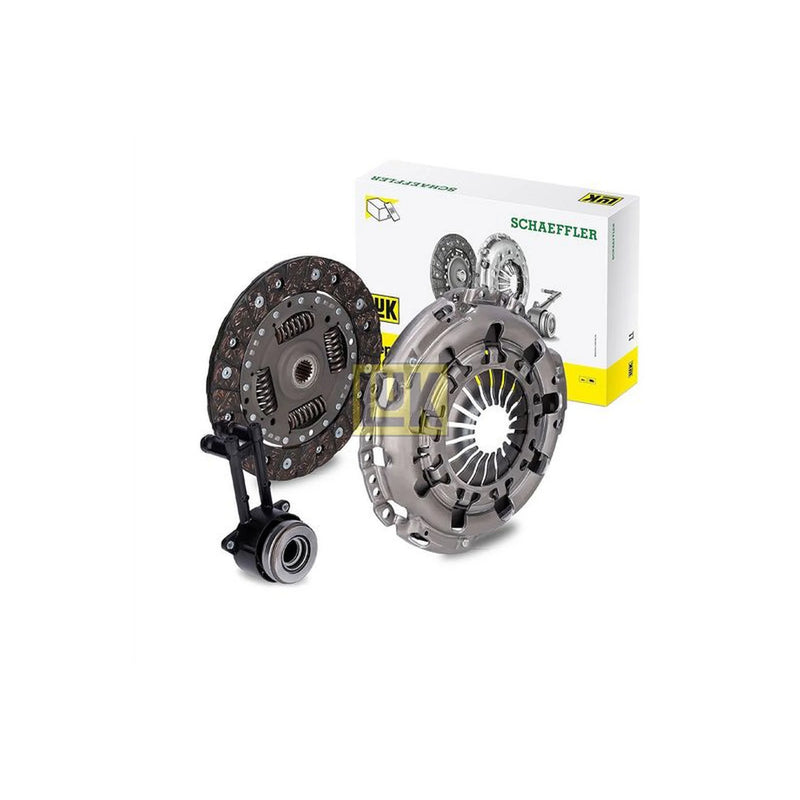 LuK Clutch Kit Set 3pc fits Ford Fiesta V 2001-2008 1.25 1.3