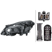 Hella Headlight Headlamp H7 Right fits Mercedes-Benz E-Class 2009-2016