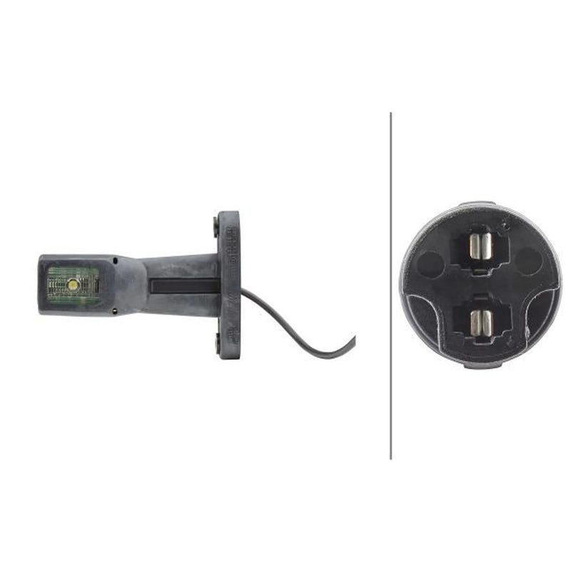 Hella O/Mkr Lamp Po S Sml MD24 S 2XS Lateral Mounting 2XS 011 768-021 2197720