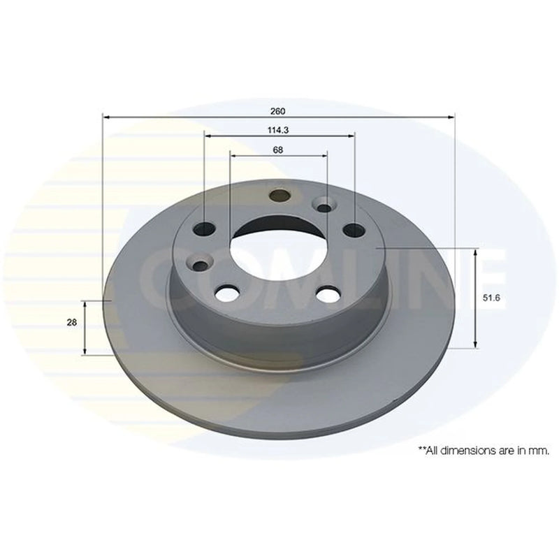 Comline Front & Rear Brake Discs & Pads fits Renault Captur II 2020 on