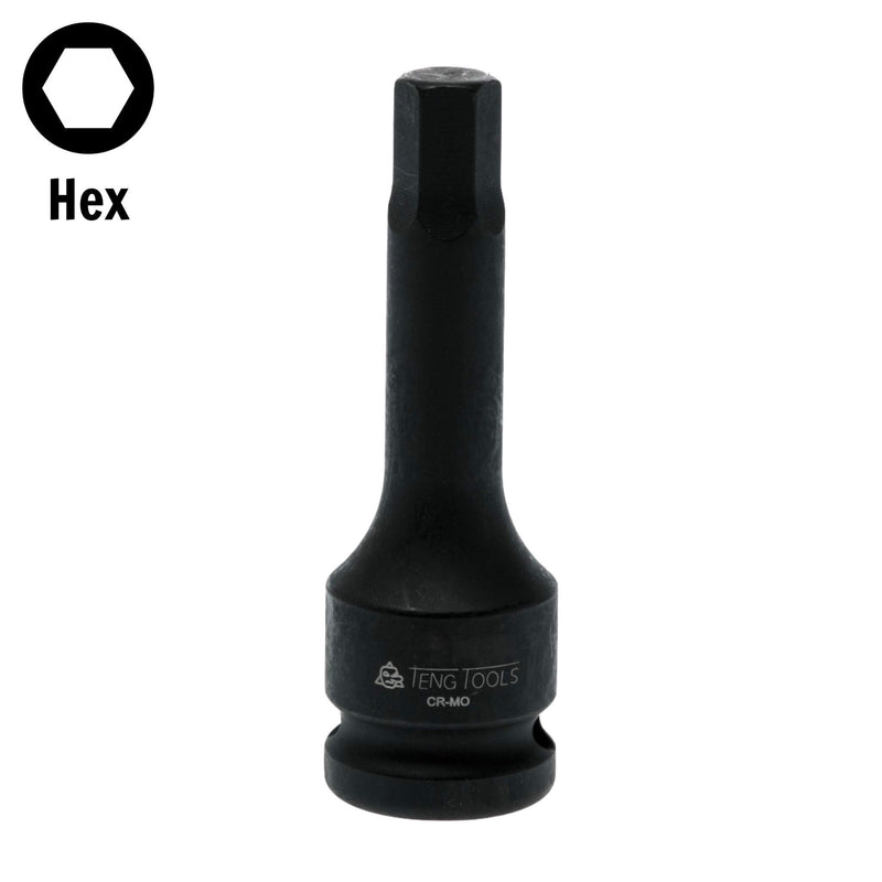 Teng Tools 1/2" Hex Impact Socket DIN Metric 6mm Teng Tools - Dynamic Drive