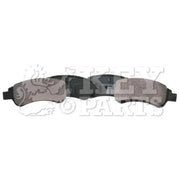 Key Parts 4 x Front Brake Pad Set fits Citroën Berlingo First 1996-2011
