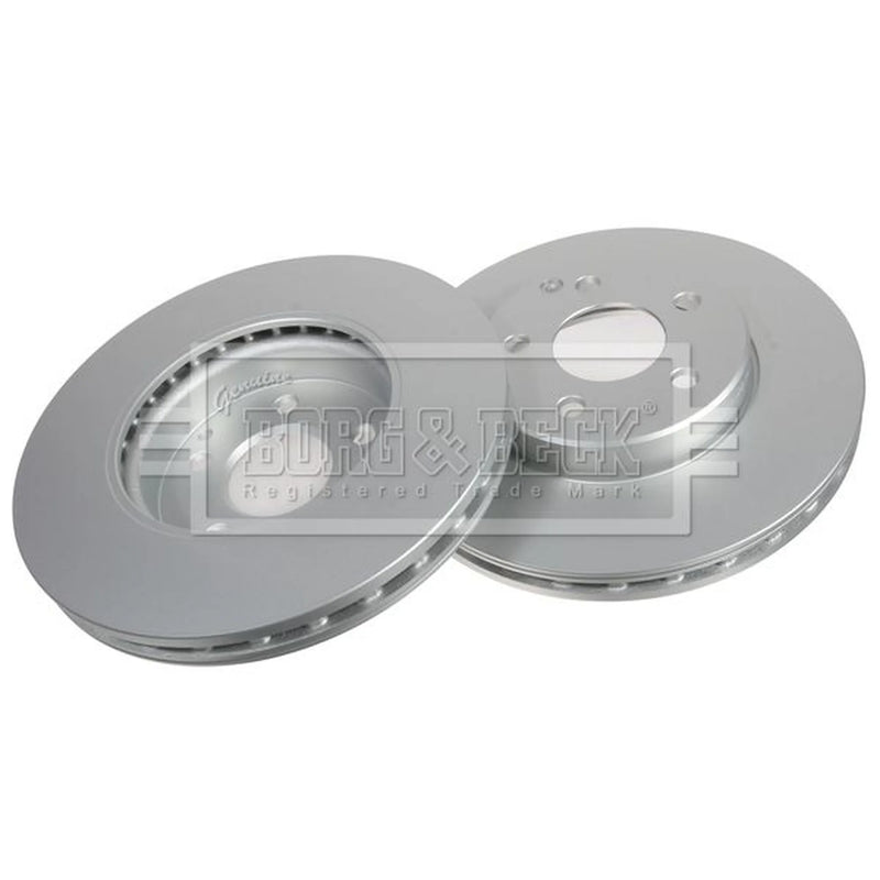 Borg & Beck Front Brake Vented Discs & Pads fits Mercedes-Benz E-Class T-Model