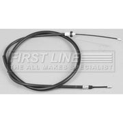 First Line Handbrake Cable Left Rear fits Peugeot 206 1999-2009 1.4 1.6 2.0