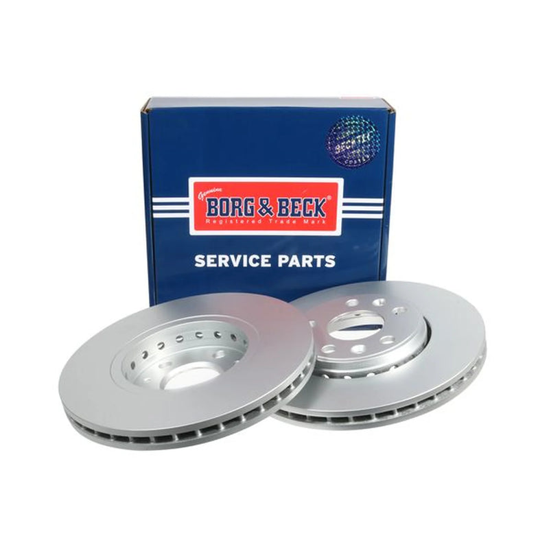 Borg & Beck Front & Rear Brake Discs & Pads fits Renault Megane III 2008-2015