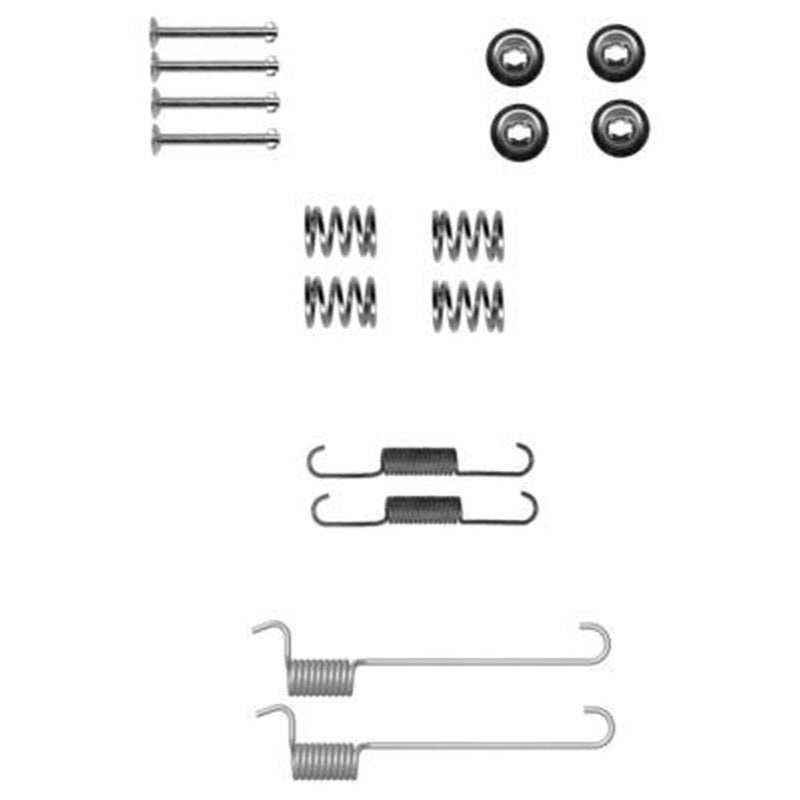 Mintex Parking Brake Shoe Accessory Kit Rear fits Nissan Interstar 2002-2006
