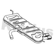 Klarius Box With Tail Pipe Rear fits Audi A3 2003-2010 1.9