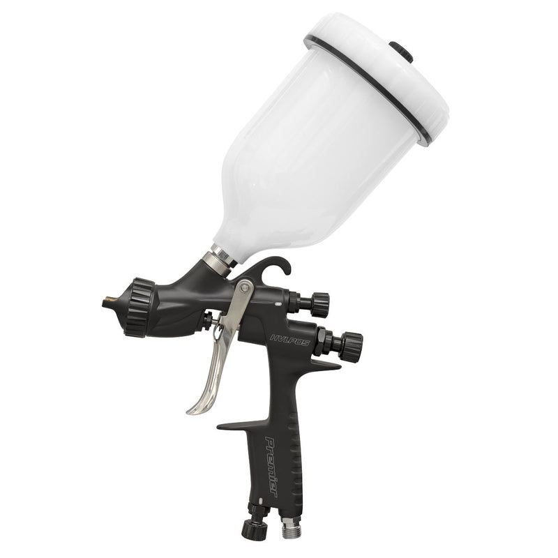 Sealey Premier Premier Professional HVLP Gravity Feed Spray Gun 1.3mm Set-Up Sealey Premier - Dynamic Drive