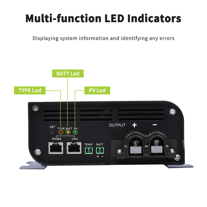 Renogy 36V/48V Rover Boost 10A MPPT Solar Charge Controller Dyna-mo Solar - Dynamic Drive
