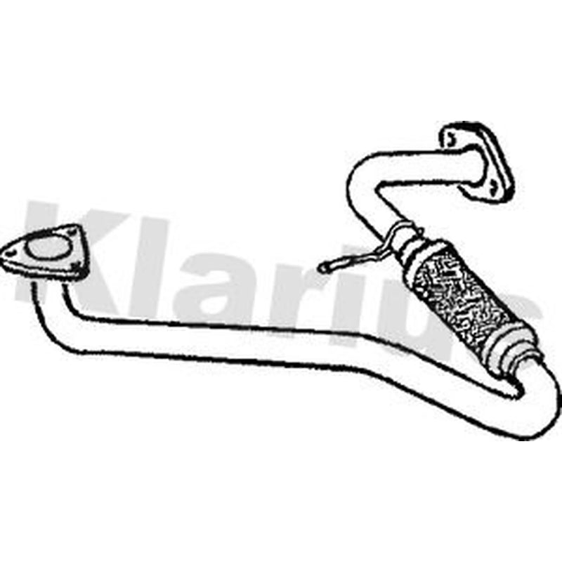 Klarius Exhaust Pipe OD fits Ford Transit 1994-2000 2.5
