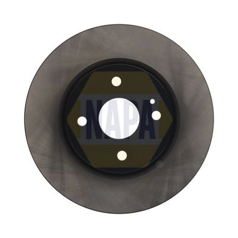 NAPA 2 x Vented Brake Discs fits Mazda 2 2007-2015 1.3 1.4 1.5 1.6