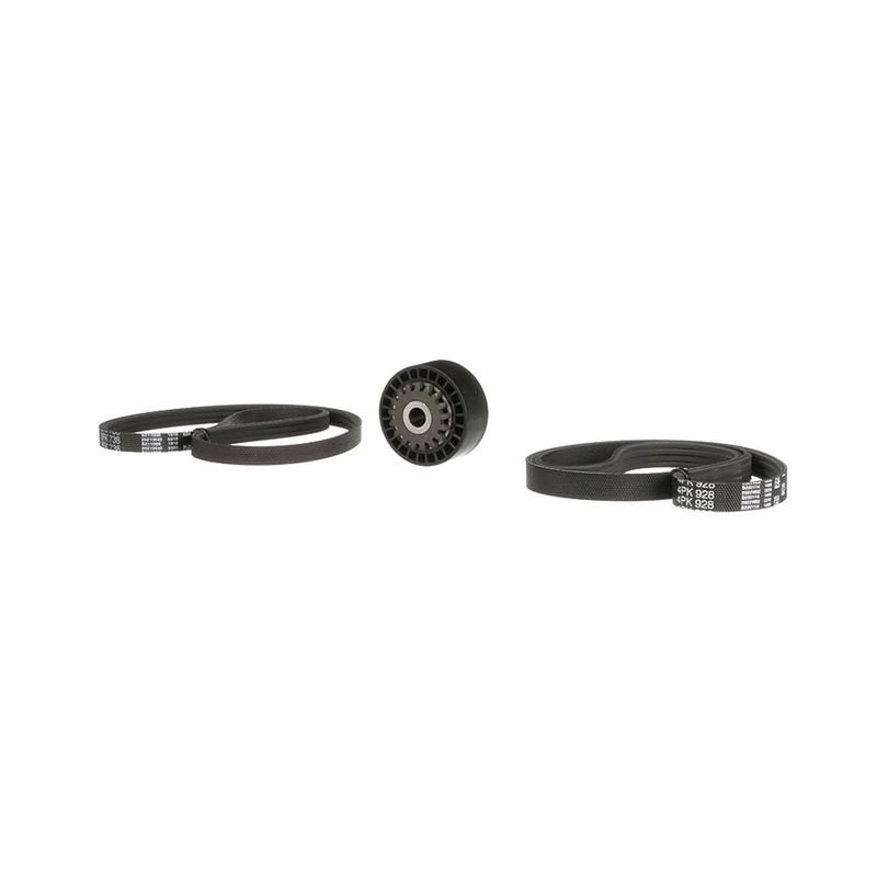 Gates V-Ribbed Belt Set fits Dacia Sandero 2008-2013 1.2