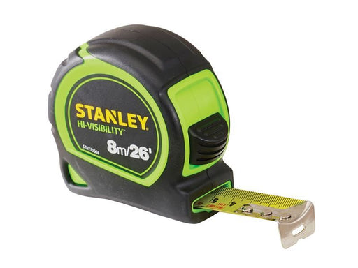 STANLEY Hand Tools Hi-Vis Tylon Tape Measure 5m (16ft) (Width 25mm) STANLEY� Hand Tools - NN4 Online