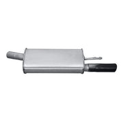 Hella End Silencer Rear fits Opel Corsa B 1993-2000 1.4 1.6