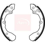 Apec Brake Shoe Set Axle Kit fits Kia Rio I 2000-2005 1.3 1.5