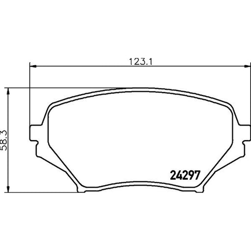 Mintex Front & Rear Brake Discs & Pads fits Mazda MX-5 2005-2016 1.8 2.0
