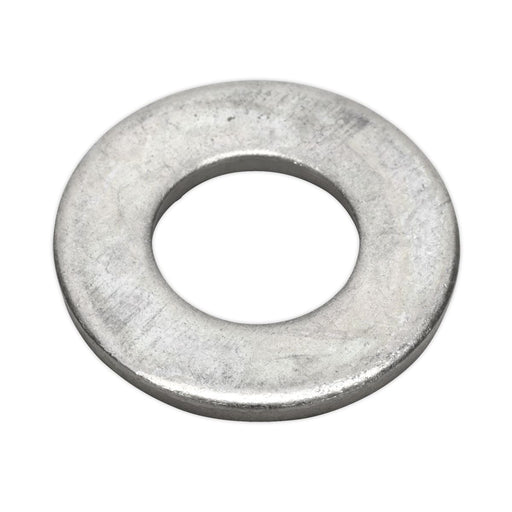 Sealey Flat Washer M12 x 28mm Form C BS 4320 Pack of 100 FWC1228 Sealey  - Dynamic Drive