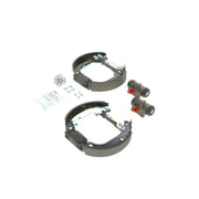 Bosch Brake Shoe Set Axle Kit fits Fiat Punto 1993-2000 1.1 1.2 1.6 1.7