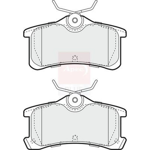 Apec Rear Brake Pad Set PD3139