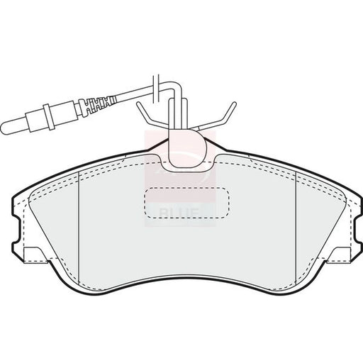 Apec Front Brake Pad Set PD3032