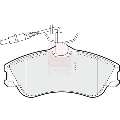 Apec Front & Rear Brake Discs & Pads fits Citroën Xsara 1999-2005 2.0