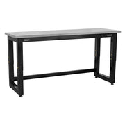 Sealey Steel Adjustable Workbench with Stainless Steel Worktop 1830mm Heavy-Duty Sealey - Dynamic Drive