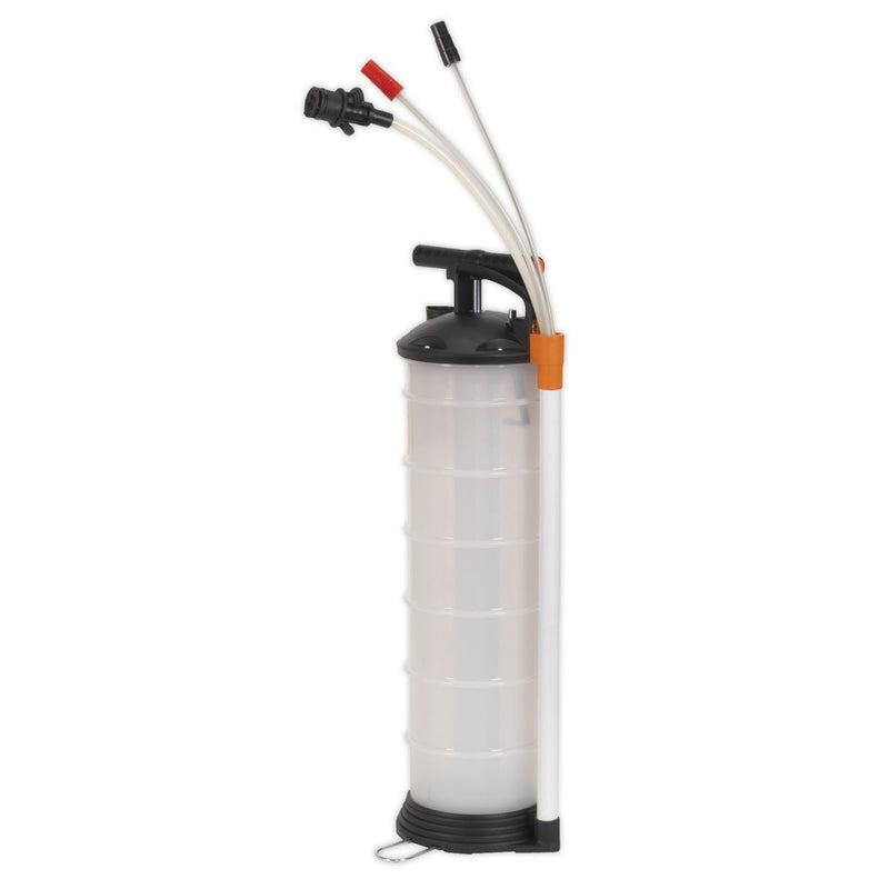 Sealey Vacuum Oil & Fluid Extractor Manual 6.5L TP69 Sealey - Dynamic Drive