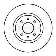 Borg & Beck Front Brake Discs & Pads fits Fiat Punto Hatchback 2000-2009 1.2