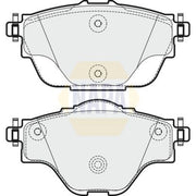 NAPA Rear Brake Pad Set fits Citroën C4 Grand Picasso II 2013-2018 1.2 1.6 2.0