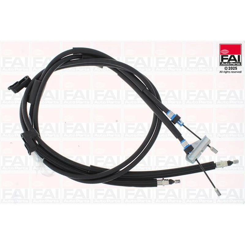 FAI Handbrake Cable Left Rear fits Ford C-Max 2007-2010 1.6 1.8 2.0