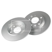 Borg & Beck Front & Rear Brake Discs & Pads fits Renault Zoe 2019 on