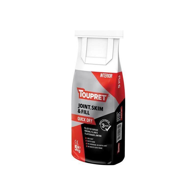 Toupret Quick Dry Joint Skim & Fill 5kg Toupret - NN4 Online