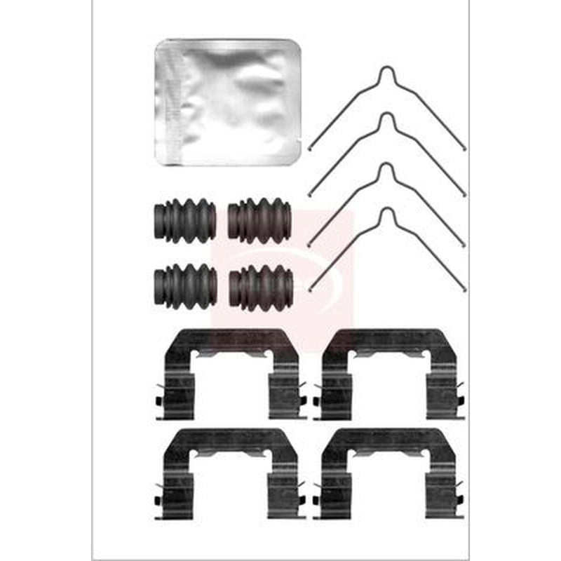 Apec Brake Pad Accessory Fitting Kit Front fits Hyundai Santa Fé III 2012-2018