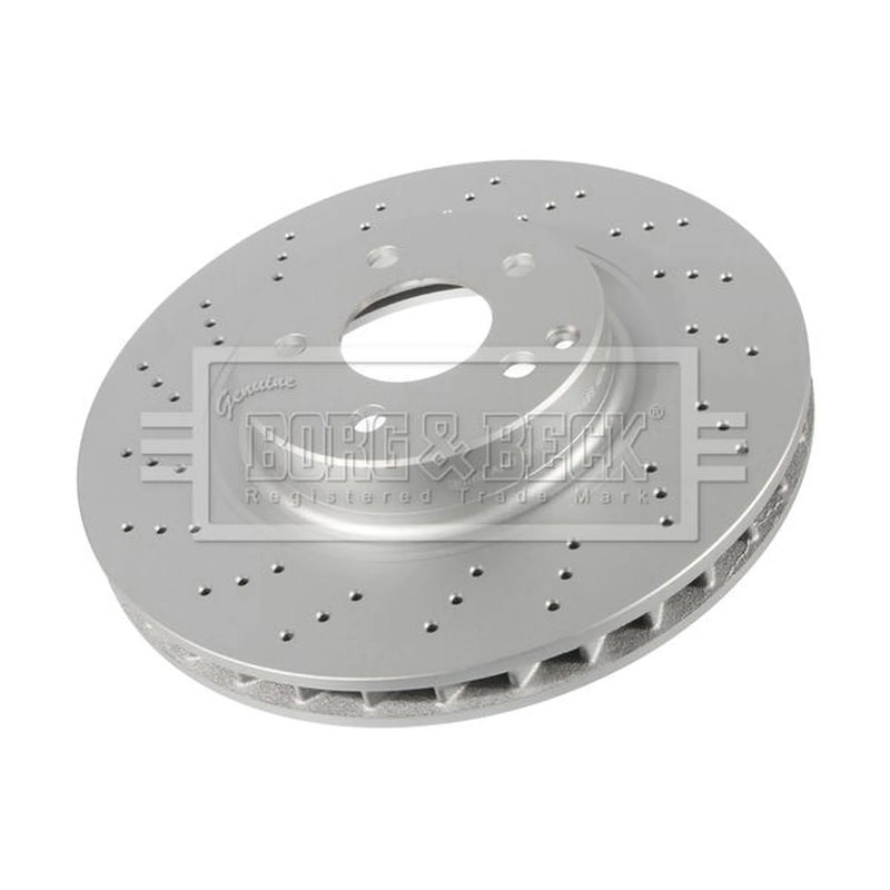 Borg & Beck 2 x / Front Brake Discs BBD6048S-x2