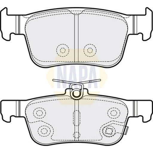 NAPA Rear Brake Pad Set NBP1787