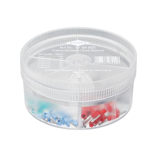Knipex Insulated Wire Ferrules Assortment Box, 150 Piece Knipex - Dynamic Drive