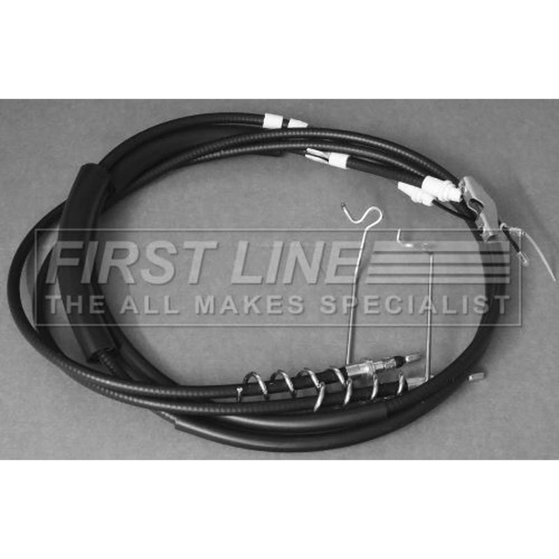 First Line Handbrake Cable Left Rear fits Ford Tourneo Connect 2002-2013 1.8