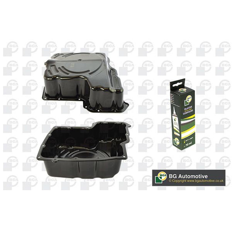 BGA Engine Oil Sump Pan fits Ford Ranger 2011 on 2.2