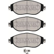 Juratek Front Brake Pad Set fits Audi Q3 2018-2021