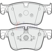 Fahren Front Brake Pad Set FBP3744